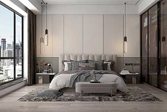 浙江现代风格-卧室