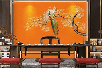 浙江森佰汇航空纤维墙咔（春花秋月）