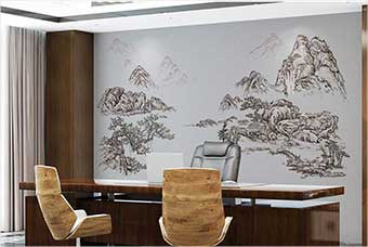 浙江森佰汇航空纤维墙咔（山水之间）