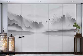 浙江森佰汇航空纤维(山水画系列)