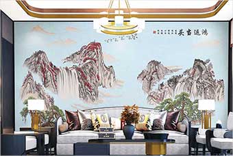 浙江森佰汇航空纤维墙咔（鸿运当头）